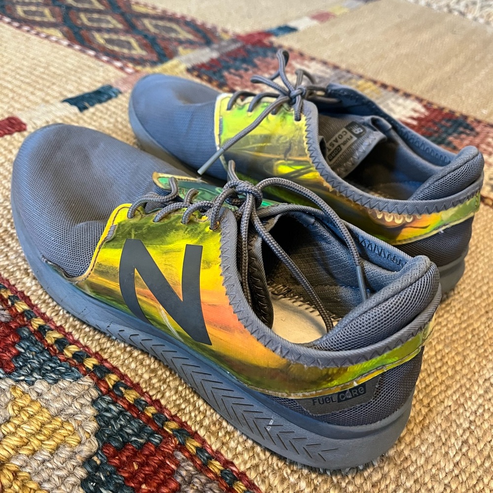 New Balance iridescent fuelcore sneakers
